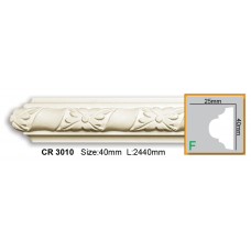 Декоративный молдинг из полиуретана CR 3010 (2.44м)*